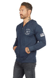 NAVY HEATHER JERSEY