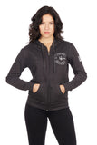 CHARCOAL HEATHER HOOD