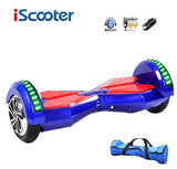 iScooter 8 Inche Hover Board Bluetooth Hoverboard 2 Wheels Balance Scooter  electric skateboard With Marquee For Outdoor Sport