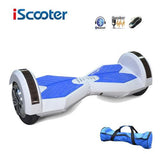iScooter 8 Inche Hover Board Bluetooth Hoverboard 2 Wheels Balance Scooter  electric skateboard With Marquee For Outdoor Sport